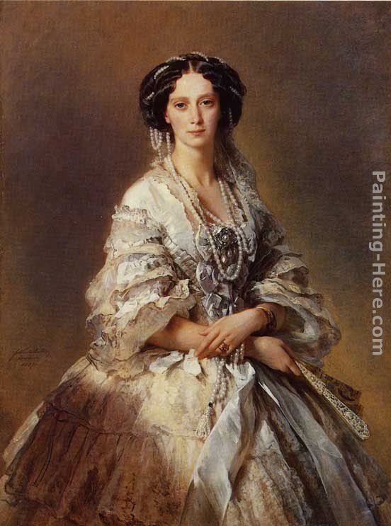 Franz Xavier Winterhalter The Empress Maria Alexandrovna of Russia